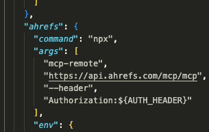 How to Connect Ahrefs to Cursor AI with MCP